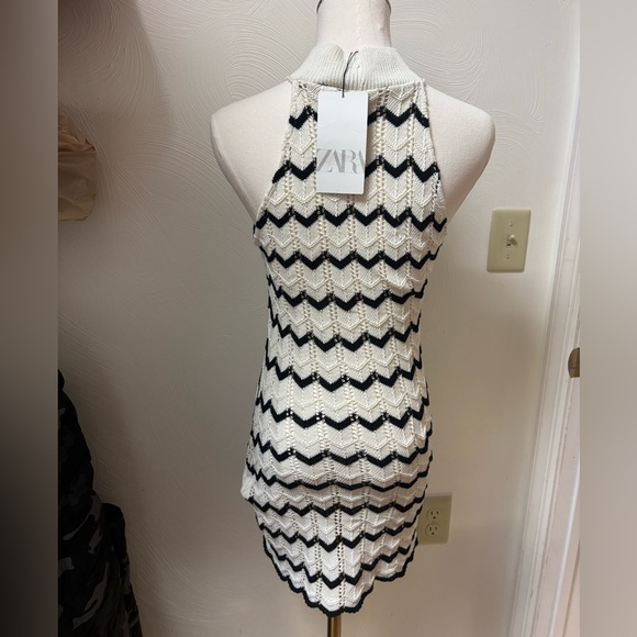 Zara striped knit mini dress - Picture 3 of 8
